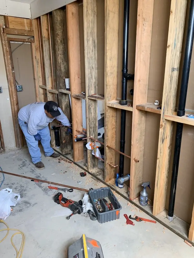 Commercial rough-in plumbing for Water Heater Replacement in Park Santiago